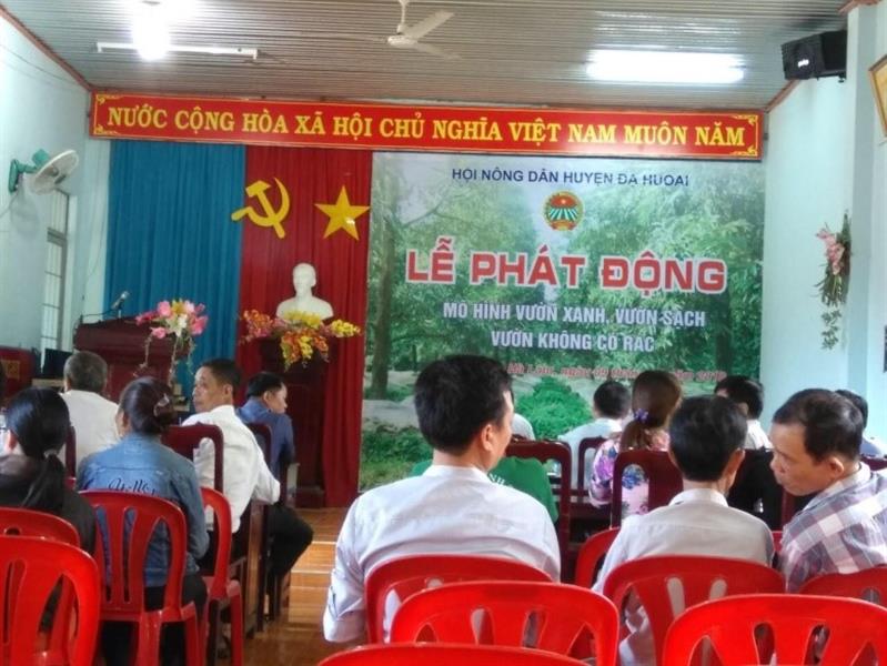 Hội Nông dân xã Hà Lâm, huyện Đạ Huoai 