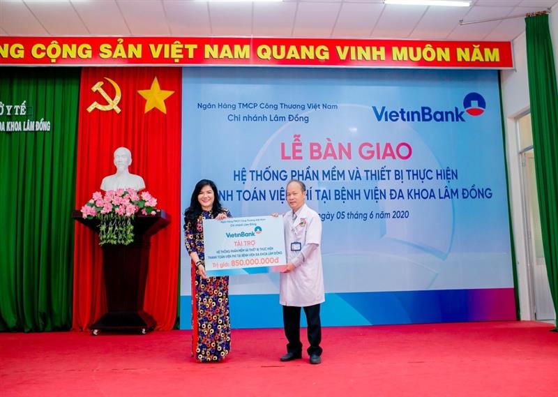 Ngân hàng TMCP Công Thương chi nhánh tỉnh Lâm Đồng với hoạt động chăm sóc sức khoẻ nhân dân