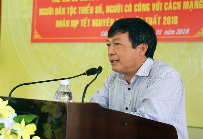 Đồng chí Đoàn Văn Việt - Phó Bí thư Tỉnh ủy, Chủ tịch UBND gửi lời chúc tết đến người dân