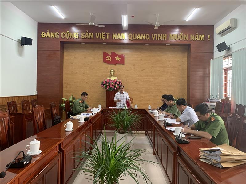 Kiểm tra chương trình phối hợp tại huyện Bảo Lâm